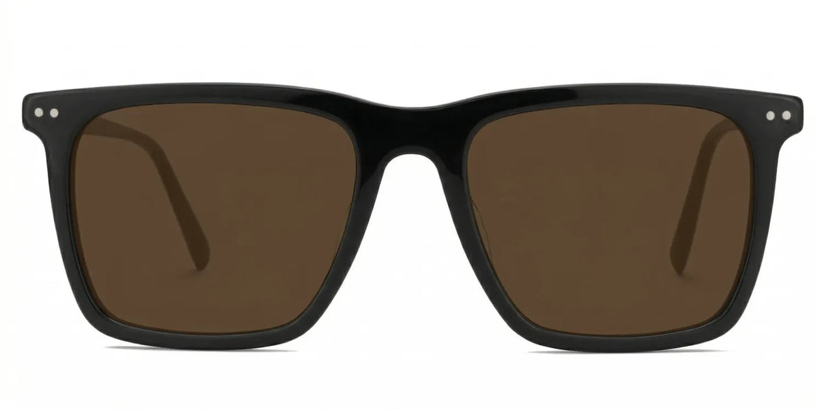 Frantz Square Black Sunglasses