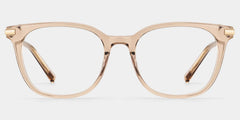 Vilmarie Square Beige Glasses