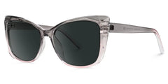 Farris Square Gray Glasses