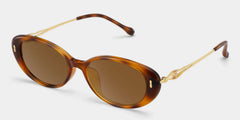 Blaire Oval Tortoise Glasses