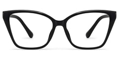 Sienna Butterfly Black Glassess