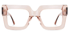 Brandon Square Beige Glasses