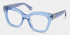 Stella Blue Butterfly Glasses