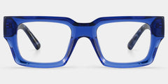 Orson Rectangle Blue Glasses