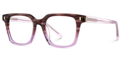 Pagel Square Purple Glasses
