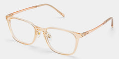 Lily Rectangle Yellow Glasses