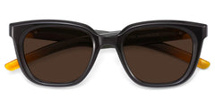 Lyric Black Rectangle Sunglasses