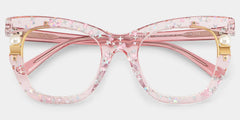 Pearl Cateye Pink Glasses