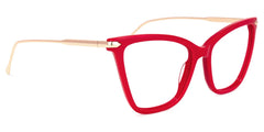 Hilary Butterfly Red Glasses