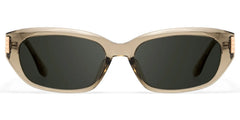 Riviera Geometric Beige Sunglasses