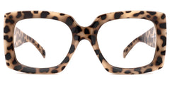 Yael Square Light-Tortoise Glasses