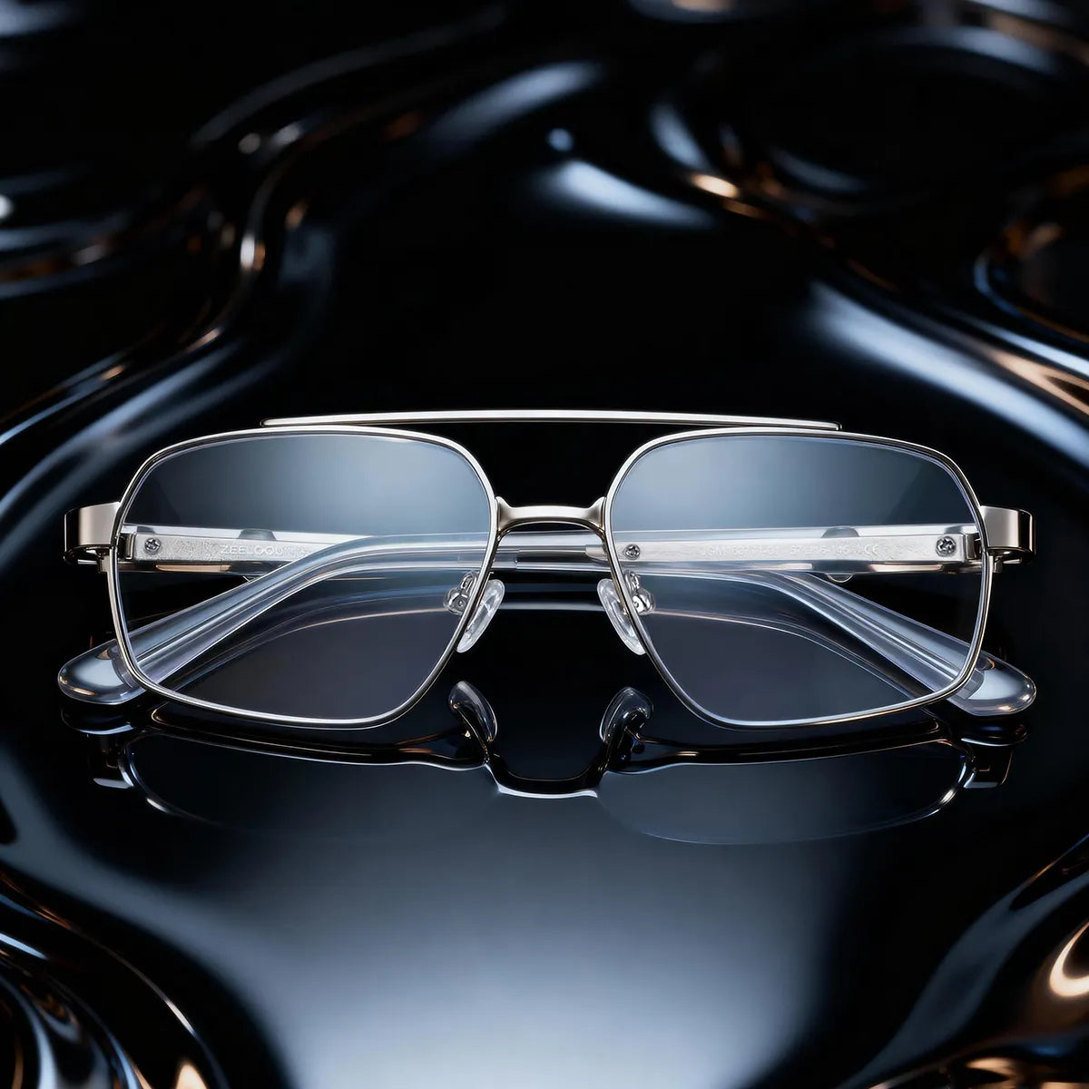 Sterling Aviator Silver Glasses