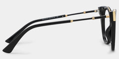 Dalton Cat Eye Black Glasses