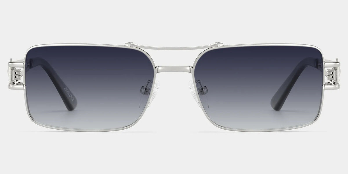Eric Aviator Silver Glasses