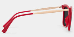 Isaebella Butterfly Red Sunglasses