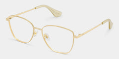 Skyler Square Gold Glasses