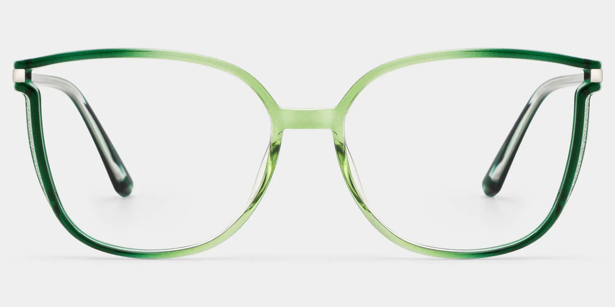 Rodz Square Green Glasses