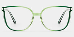 Rodz Square Green Glasses