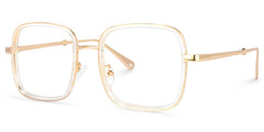 Ozzy Square Clear Glasses