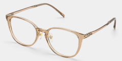 Amanda Rectangle Beige Glasses