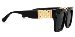 Cummings Square Black Glasses
