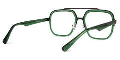 Ace Aviator Green Glasses