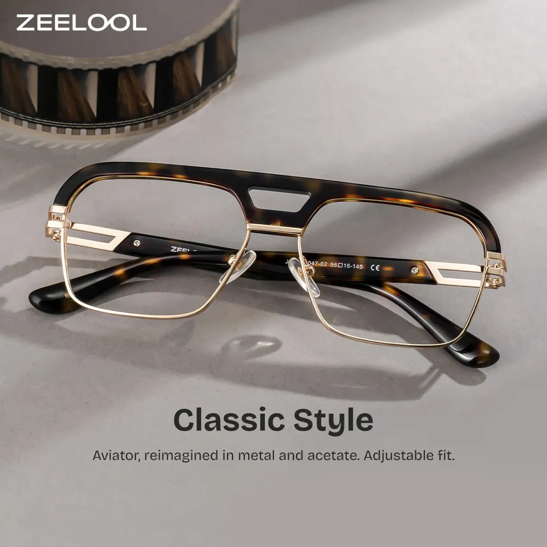 Griff Aviator Tortoise Glasses
