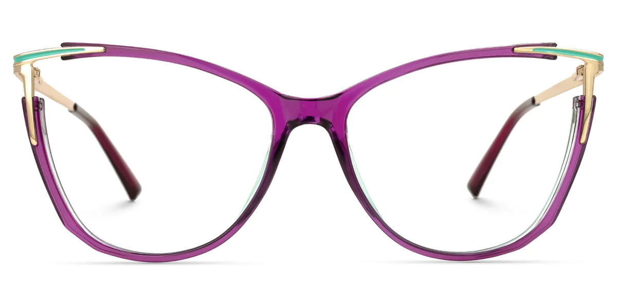 Yomary Cateye Purple Glasses