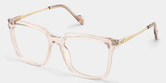 Zeyna Square Beige Glasses