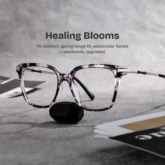 Jacqui Tortoise Square Glasses