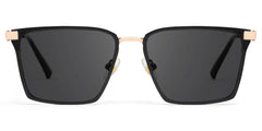 Finn Rectangle Black Glasses