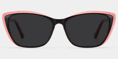 Fidelia Cat Eye Black Glasses