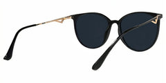 Chanty Round Black Glasses