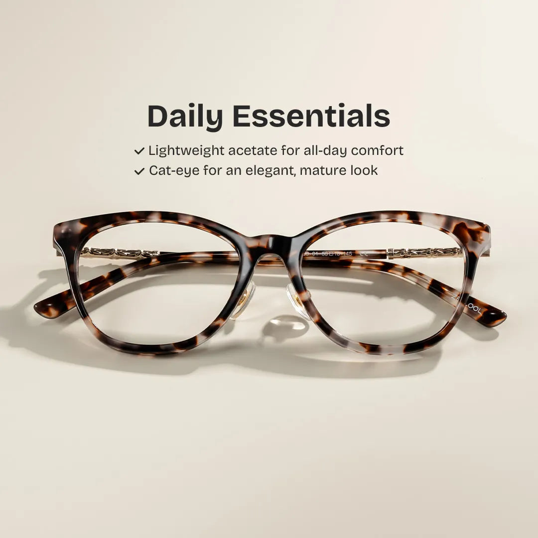 April Cat-eye Tortoise Glasses