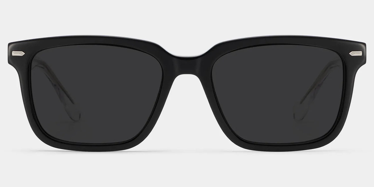 George Rectangle Black Glasses