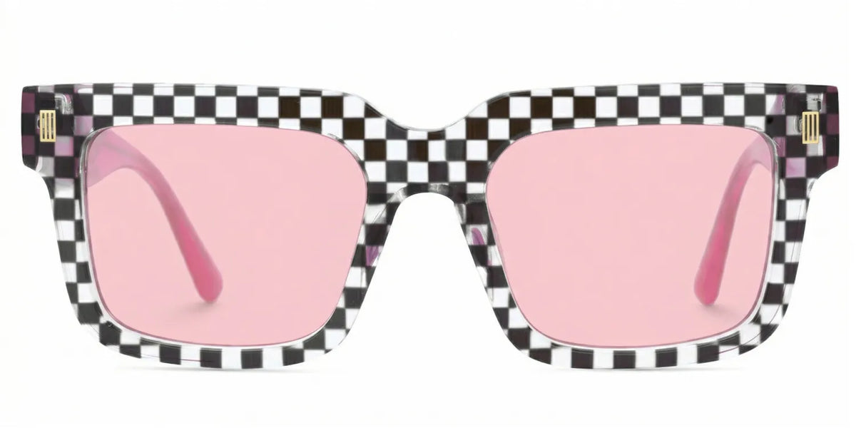 Thomason Rectangle Black Clear Glasses