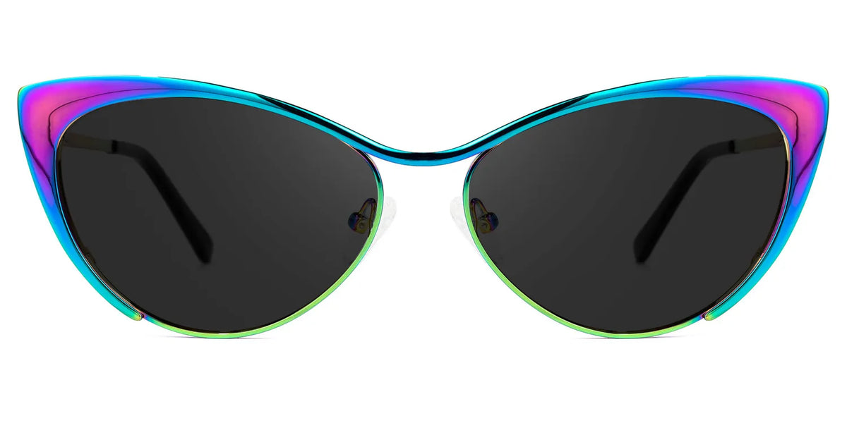 Ellen Cateye Iridescent Sunglasses