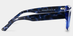 Orson Rectangle Blue Glasses
