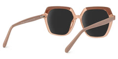 Norah Geometric Beige Sunglasses