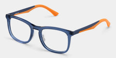 Glide Square Dark Blue Glasses