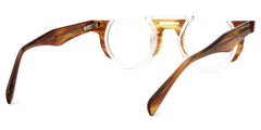 Mastin Round Brown Glasses