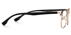 Eaddy Rectangle Gold Glasses