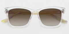 Faith Clear Rectangle Glasses