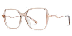 Rendon Square Beige Glasses