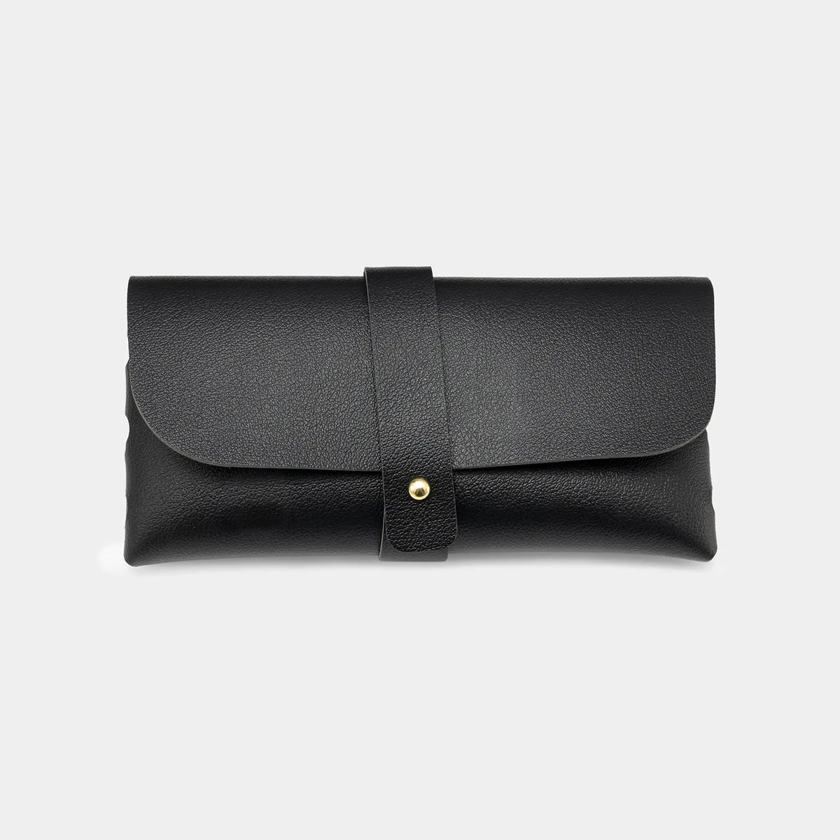 Black Man-made Leather Box