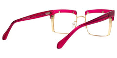 Kiana Square Bright-Pink Glasses