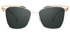 Krystle Square Clear Glasses