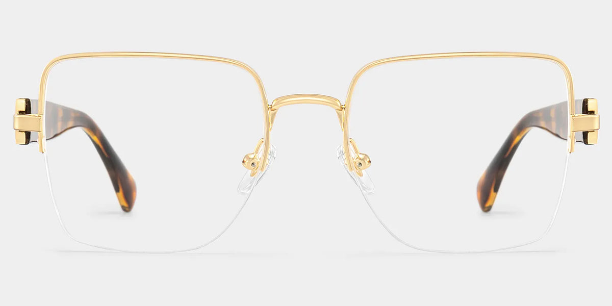 Lauren Square Gold TortoiseGlasses