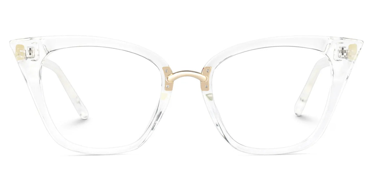 Chandrikar Cat Eye Clear Glasses