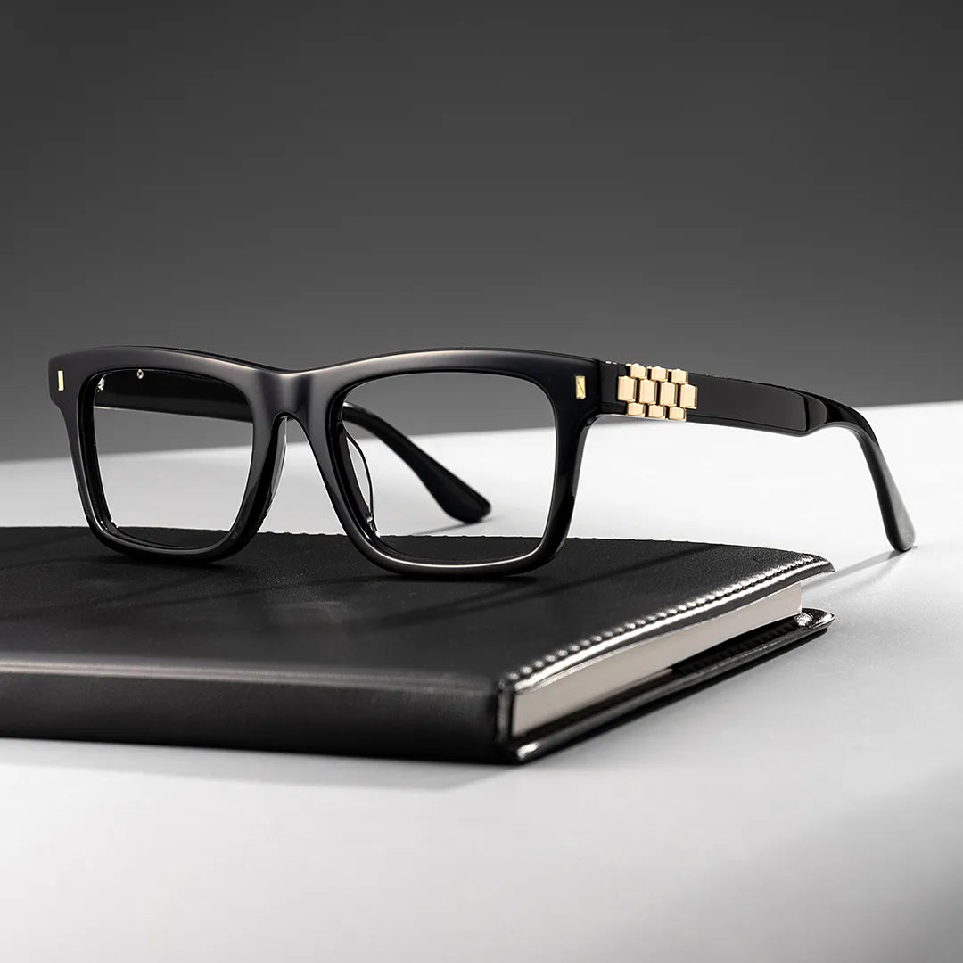 Sammi Square Black Glasses